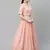 SHUBHKALA peach georgette embroidered   Choli Blouse with   Lehenga Ghagra with    Dupatta