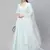 SHUBHKALA sky-blue georgette embroidered   Choli Blouse with   Lehenga Ghagra with    Dupatta