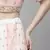 SHUBHKALA pink georgette embroidered   Choli Blouse with   Lehenga Ghagra with    Dupatta
