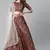 SHUBHKALA maroon silk printed   Choli Blouse with   Lehenga Ghagra with    Dupatta