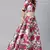 SHUBHKALA peach silk printed   Choli Blouse with   Lehenga Ghagra with    Dupatta