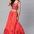SHUBHKALA orange cotton printed   Choli Blouse with   Lehenga Ghagra with    Dupatta