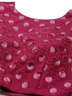 SHUBHKALA pink cotton printed   Choli Blouse with   Lehenga Ghagra with    Dupatta 5