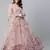 SHUBHKALA light-pink net embroidered   Choli Blouse with   Lehenga Ghagra with    Dupatta