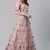 SHUBHKALA light-pink net embroidered   Choli Blouse with   Lehenga Ghagra with    Dupatta