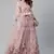SHUBHKALA light-pink net embroidered   Choli Blouse with   Lehenga Ghagra with    Dupatta