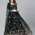 SHUBHKALA green net embroidered   Choli Blouse with   Lehenga Ghagra with    Dupatta