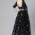 SHUBHKALA navy-blue net embroidered   Choli Blouse with   Lehenga Ghagra with    Dupatta