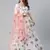 SHUBHKALA white net embroidered   Choli Blouse with   Lehenga Ghagra with    Dupatta