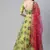 SHUBHKALA green net embroidered   Choli Blouse with   Lehenga Ghagra with    Dupatta