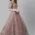 SHUBHKALA light-pink net embroidered   Choli Blouse with   Lehenga Ghagra with    Dupatta