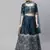 SHUBHKALA turquoise art_silk embroidered   Choli Blouse with   Lehenga Ghagra with    Dupatta