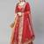 SHUBHKALA red art_silk embroidered   Choli Blouse with   Lehenga Ghagra with    Dupatta