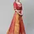 SHUBHKALA red art_silk embroidered   Choli Blouse with   Lehenga Ghagra with    Dupatta