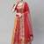 SHUBHKALA red art_silk embroidered   Choli Blouse with   Lehenga Ghagra with    Dupatta