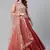 SHUBHKALA orange georgette embroidered   Choli Blouse with   Lehenga Ghagra with    Dupatta