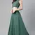 SHUBHKALA teal-green georgette embroidered   Choli Blouse with   Lehenga Ghagra with    Dupatta
