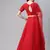 SHUBHKALA red georgette embroidered   Choli Blouse with   Lehenga Ghagra with    Dupatta