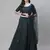 SHUBHKALA green georgette embroidered   Choli Blouse with   Lehenga Ghagra with    Dupatta