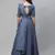 SHUBHKALA grey georgette embroidered   Choli Blouse with   Lehenga Ghagra with    Dupatta