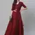 SHUBHKALA maroon georgette embroidered   Choli Blouse with   Lehenga Ghagra with    Dupatta