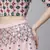 SHUBHKALA pink georgette embroidered   Choli Blouse with   Lehenga Ghagra with    Dupatta