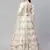 SHUBHKALA white georgette embroidered   Choli Blouse with   Lehenga Ghagra with    Dupatta