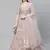 SHUBHKALA light-pink georgette embroidered   Choli Blouse with   Lehenga Ghagra with    Dupatta