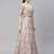 SHUBHKALA light-pink georgette embroidered   Choli Blouse with   Lehenga Ghagra with    Dupatta