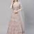 SHUBHKALA light-pink georgette embroidered   Choli Blouse with   Lehenga Ghagra with    Dupatta