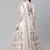 SHUBHKALA white georgette embroidered   Choli Blouse with   Lehenga Ghagra with    Dupatta