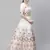 SHUBHKALA white georgette embroidered   Choli Blouse with   Lehenga Ghagra with    Dupatta