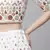 SHUBHKALA white georgette embroidered   Choli Blouse with   Lehenga Ghagra with    Dupatta