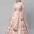 SHUBHKALA pink georgette embroidered   Choli Blouse with   Lehenga Ghagra with    Dupatta