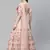 SHUBHKALA pink georgette embroidered   Choli Blouse with   Lehenga Ghagra with    Dupatta