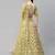 SHUBHKALA lime georgette embroidered   Choli Blouse with   Lehenga Ghagra with    Dupatta