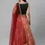 SHUBHKALA peach cotton printed   Choli Blouse with   Lehenga Ghagra with    Dupatta