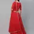 SHUBHKALA red georgette embroidered   Choli Blouse with   Lehenga Ghagra with    Dupatta