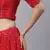SHUBHKALA red georgette embroidered   Choli Blouse with   Lehenga Ghagra with    Dupatta