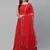 SHUBHKALA red georgette embroidered   Choli Blouse with   Lehenga Ghagra with    Dupatta