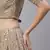 SHUBHKALA beige georgette embroidered   Choli Blouse with   Lehenga Ghagra with    Dupatta