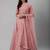 SHUBHKALA peach georgette embroidered   Choli Blouse with   Lehenga Ghagra with    Dupatta