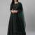 SHUBHKALA green georgette embroidered   Choli Blouse with   Lehenga Ghagra with    Dupatta