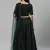 SHUBHKALA green georgette embroidered   Choli Blouse with   Lehenga Ghagra with    Dupatta