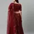 SHUBHKALA maroon georgette embroidered   Choli Blouse with   Lehenga Ghagra with    Dupatta