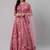 SHUBHKALA pink velvet embroidered   Choli Blouse with   Lehenga Ghagra with    Dupatta