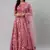 SHUBHKALA pink velvet embroidered   Choli Blouse with   Lehenga Ghagra with    Dupatta