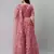 SHUBHKALA pink velvet embroidered   Choli Blouse with   Lehenga Ghagra with    Dupatta