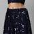 SHUBHKALA navy-blue velvet embroidered   Choli Blouse with   Lehenga Ghagra with    Dupatta