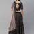 SHUBHKALA brown velvet embroidered   Choli Blouse with   Lehenga Ghagra with    Dupatta